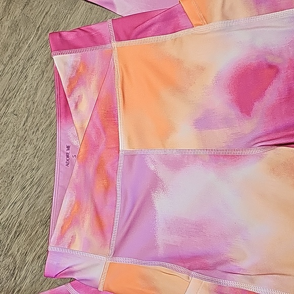 Adore Me Lotus Crossover High Rise 7/8 Leggings size Small - Picture 3 of 9